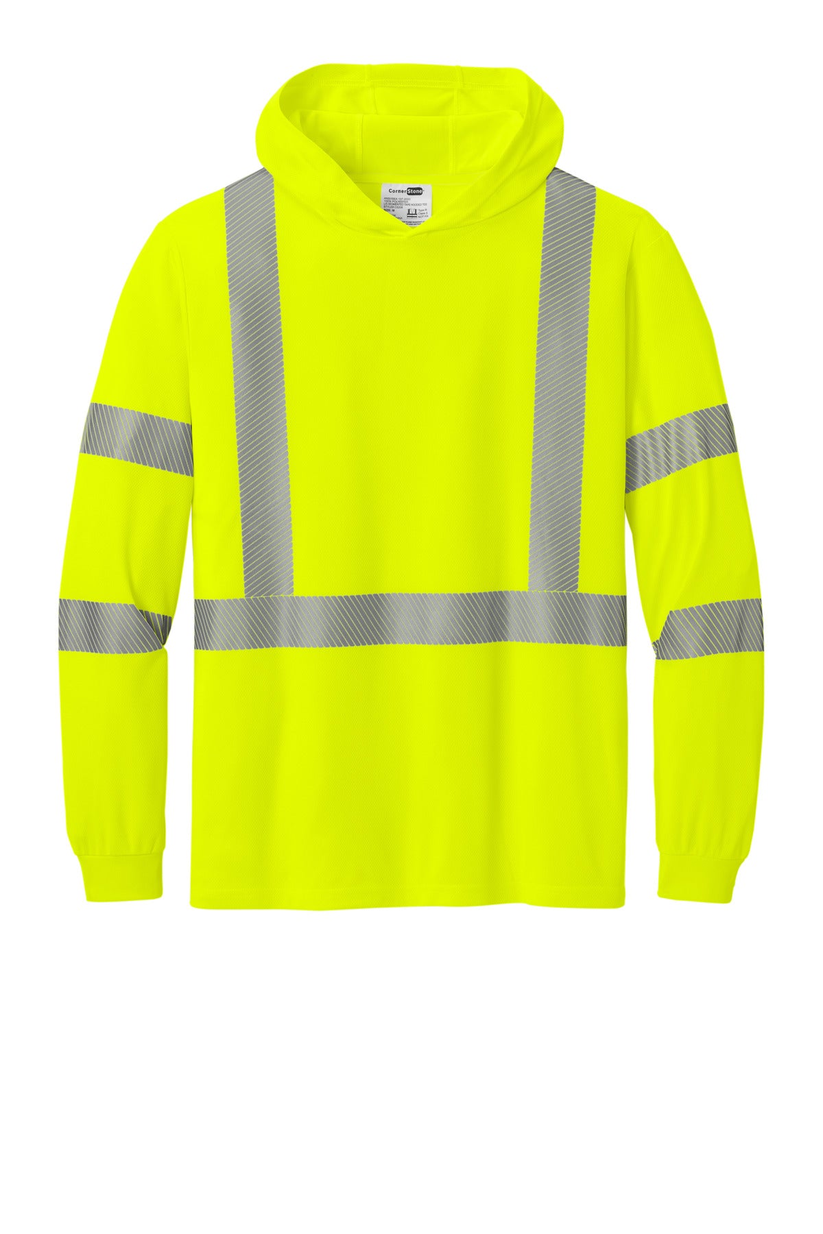 Custom Embroidered CornerStone Polos/Knits in Safety Yellow