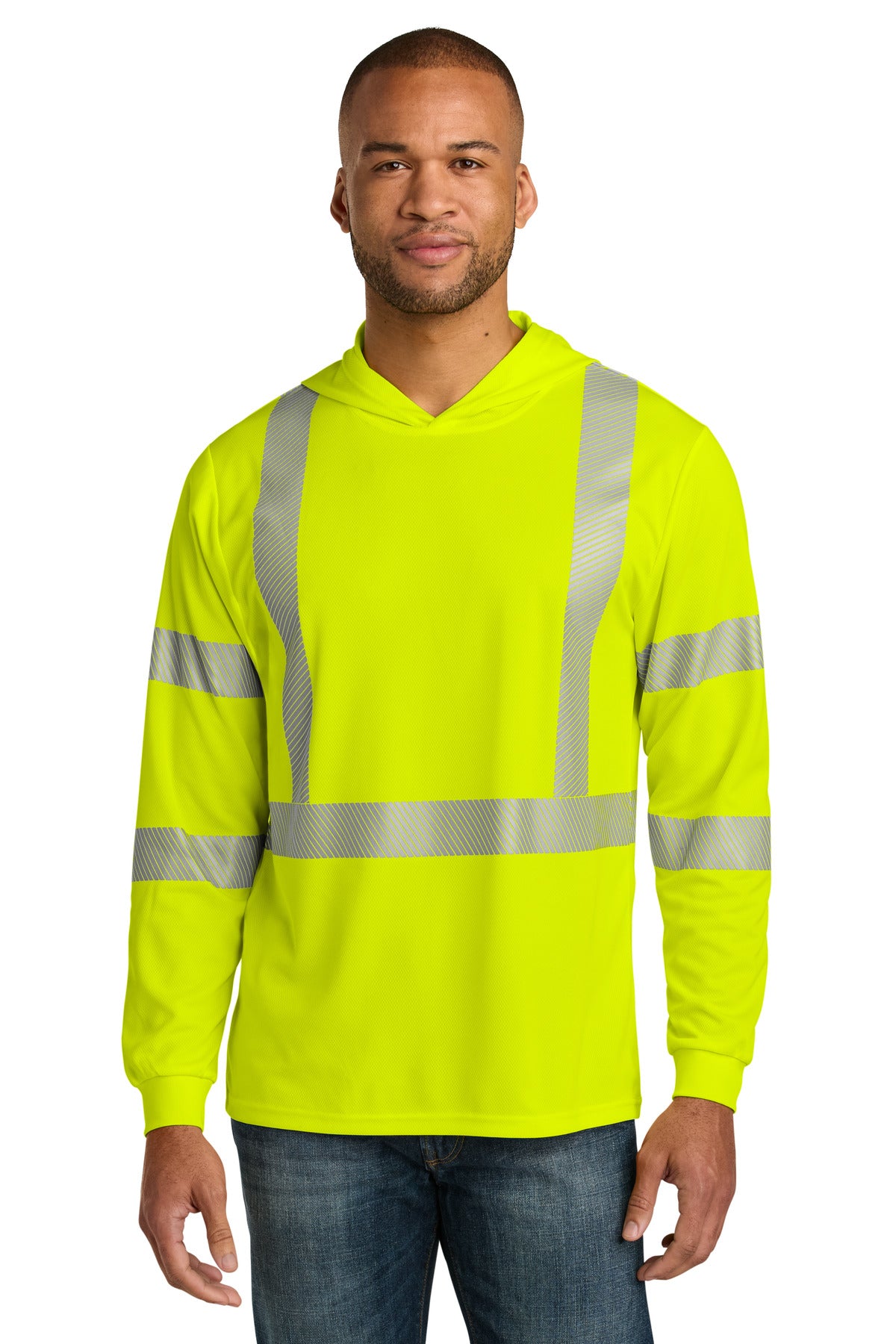 Custom Embroidered CornerStone Polos/Knits in Safety Yellow
