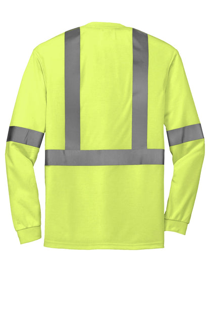 Custom Embroidered CornerStone Personal Protection in Safety Yellow/ Reflective