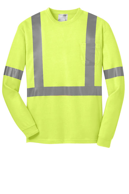 Custom Embroidered CornerStone Personal Protection in Safety Yellow/ Reflective