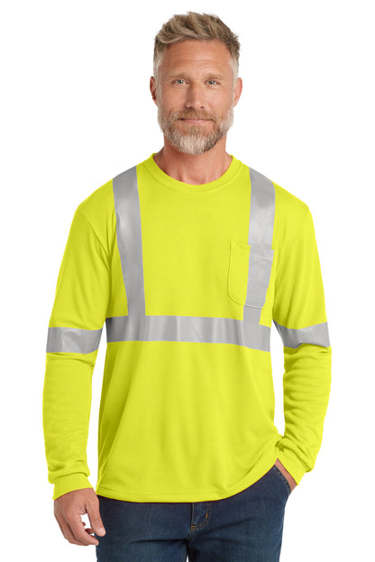 Custom Embroidered CornerStone Personal Protection in Safety Yellow/ Reflective
