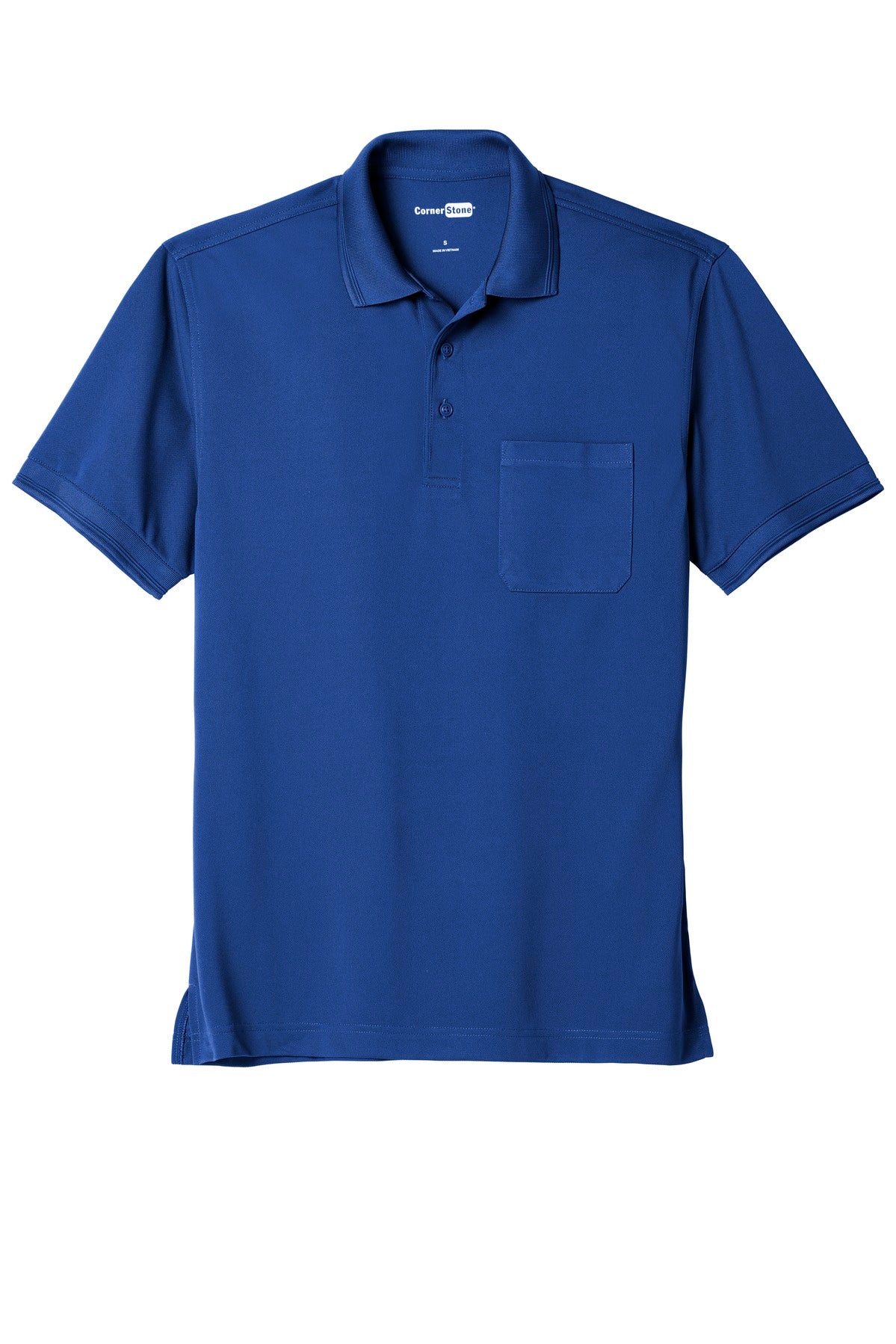 CornerStone  Industrial Snag-Proof Pique Pocket Polo. CS4020P