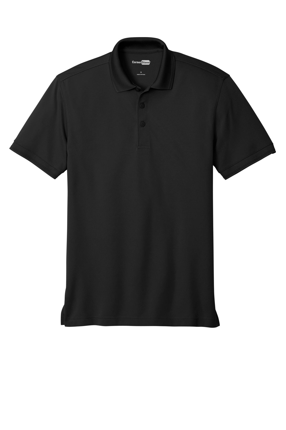 Custom Embroidered CornerStone Polos/Knits in Black