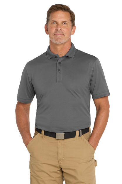 Custom Embroidered CornerStone Polos/Knits in Charcoal
