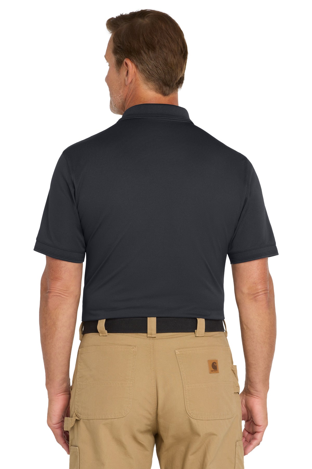 Custom Embroidered CornerStone Polos/Knits in Navy Blue