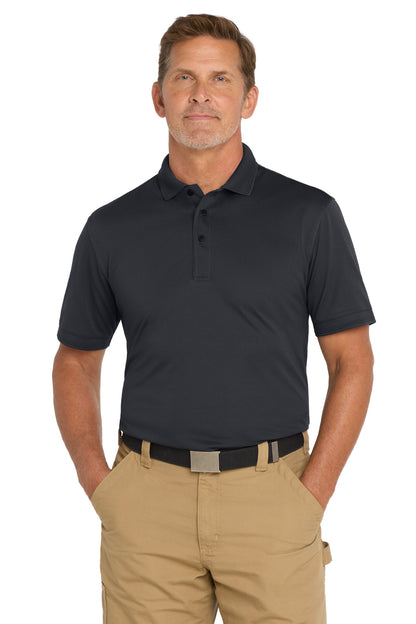 Custom Embroidered CornerStone Polos/Knits in Navy Blue