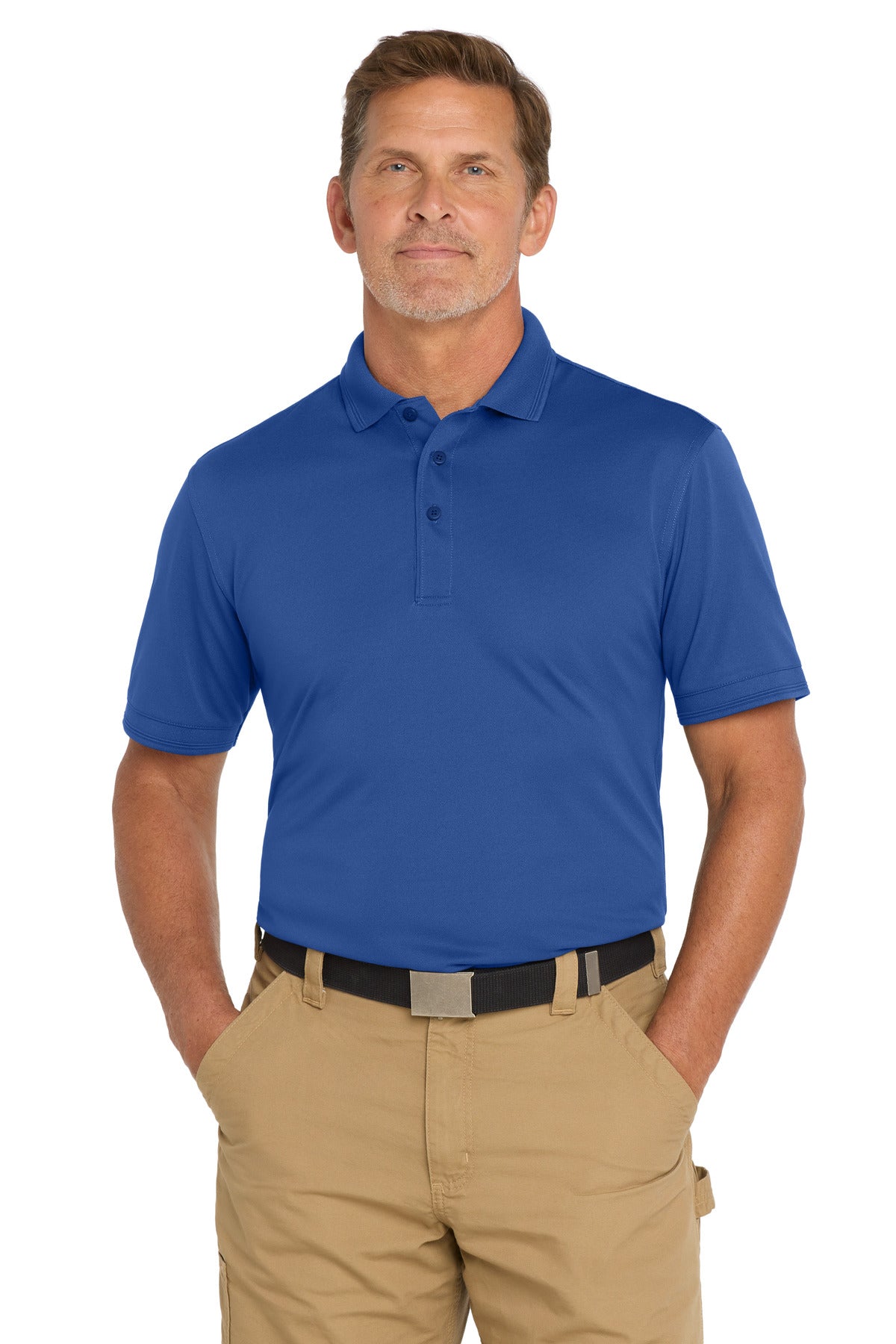 Custom Embroidered CornerStone Polos/Knits in Royal