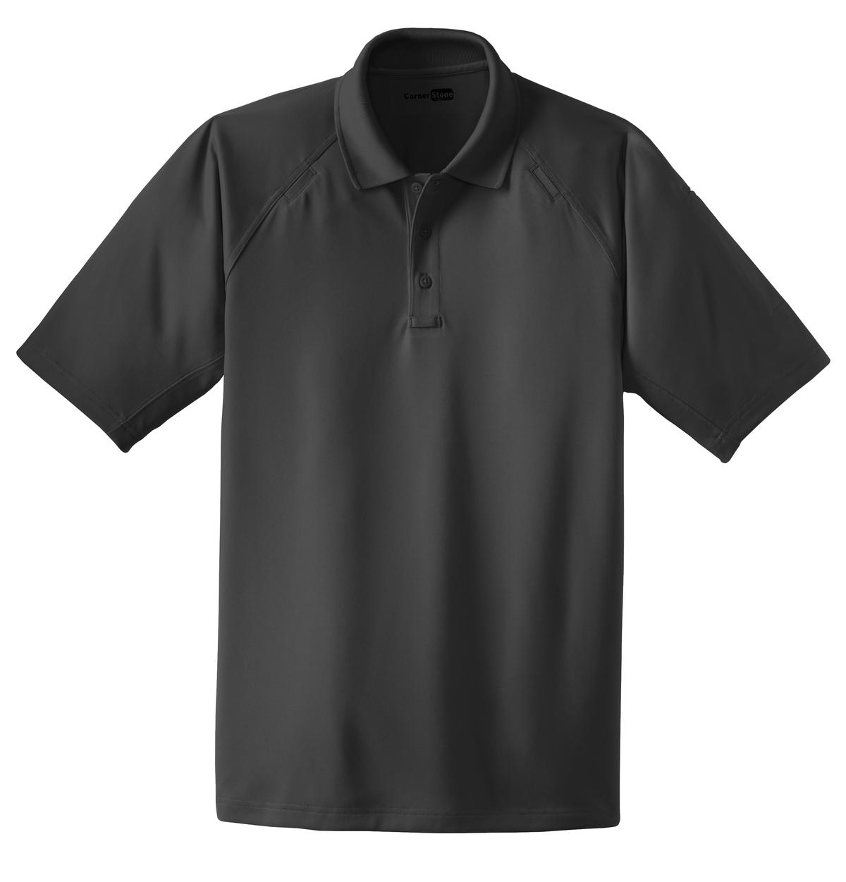 Custom Embroidered CornerStone Polos/Knits in Charcoal