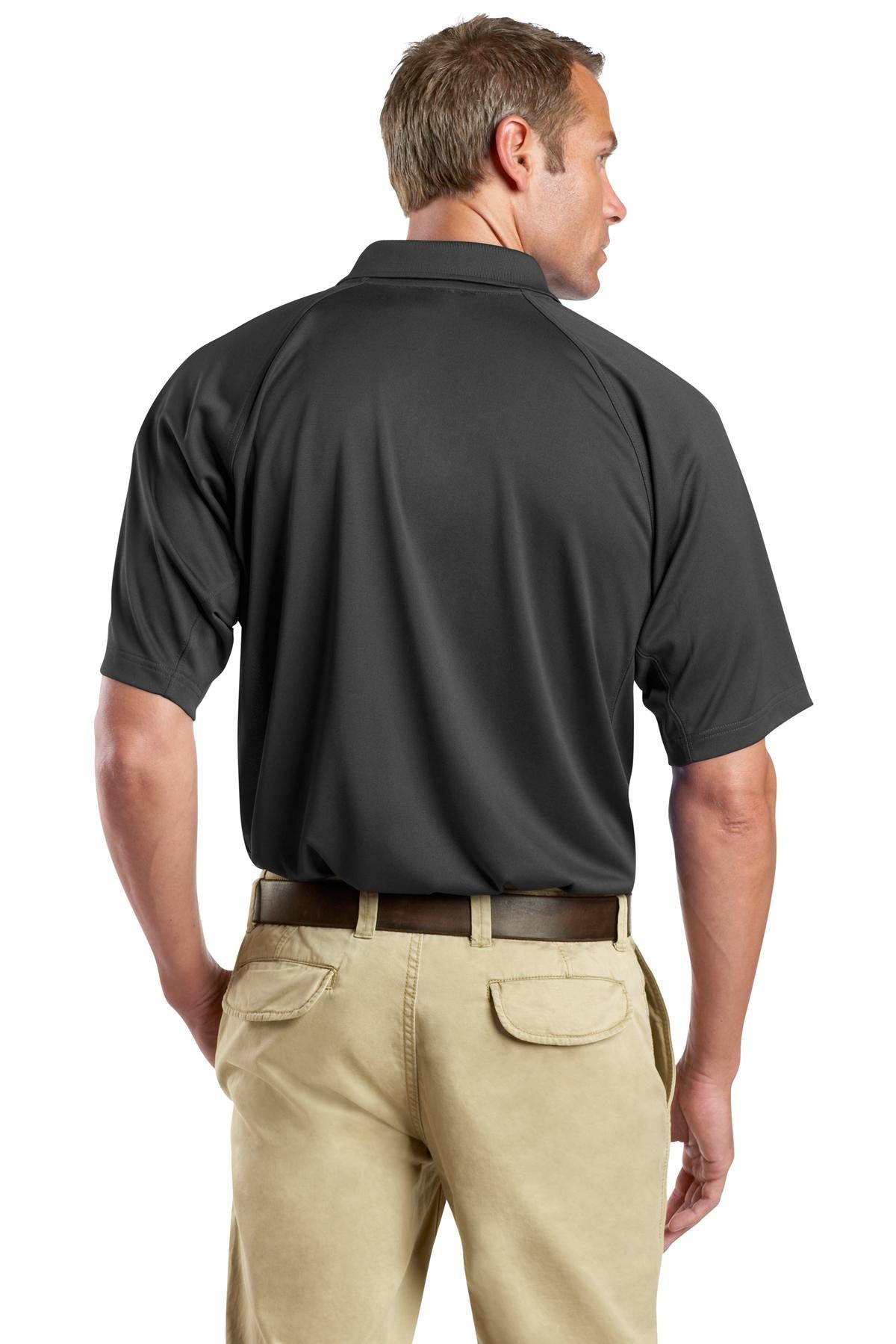 Custom Embroidered CornerStone - Select Snag-Proof Tactical Polo. CS410,Charcoal
