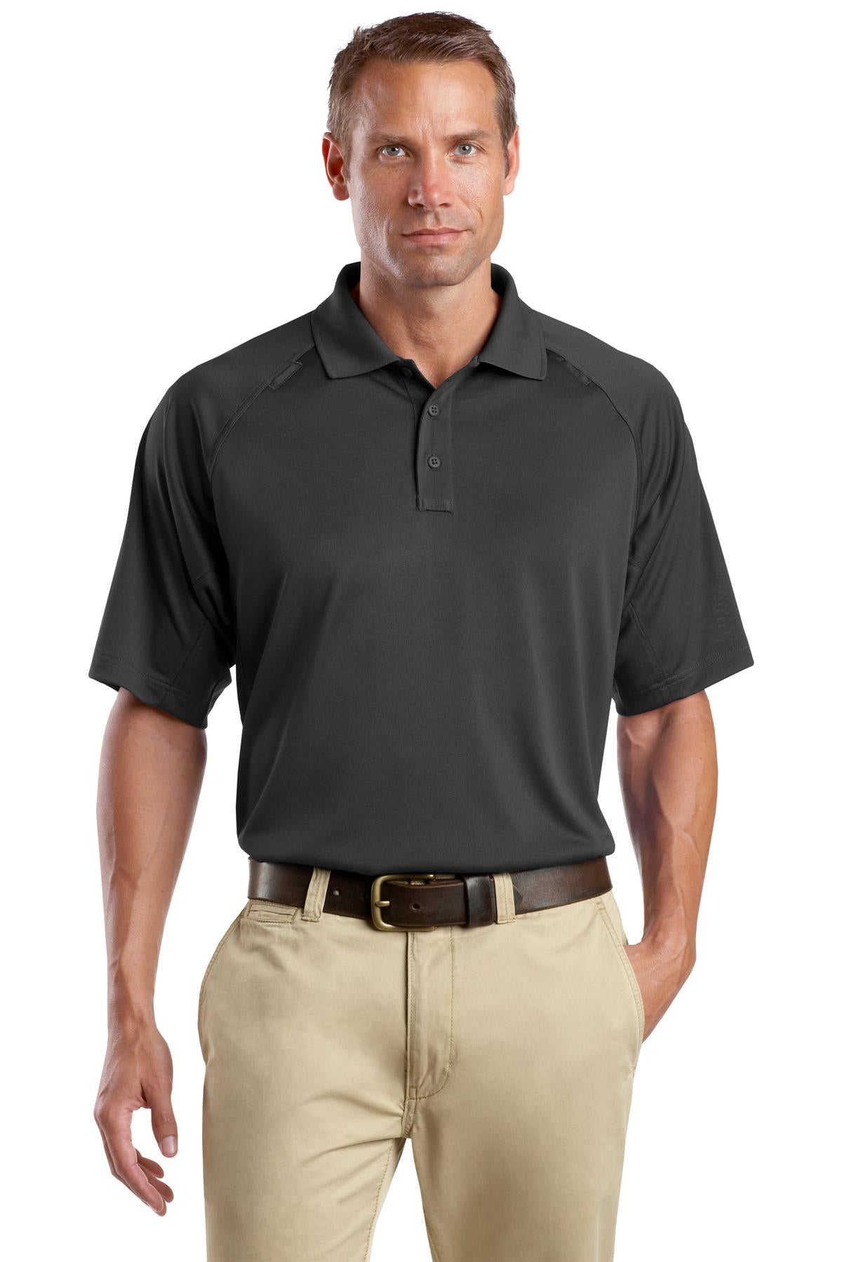 CornerStone - Select Snag-Proof Tactical Polo. CS410 Charcoal