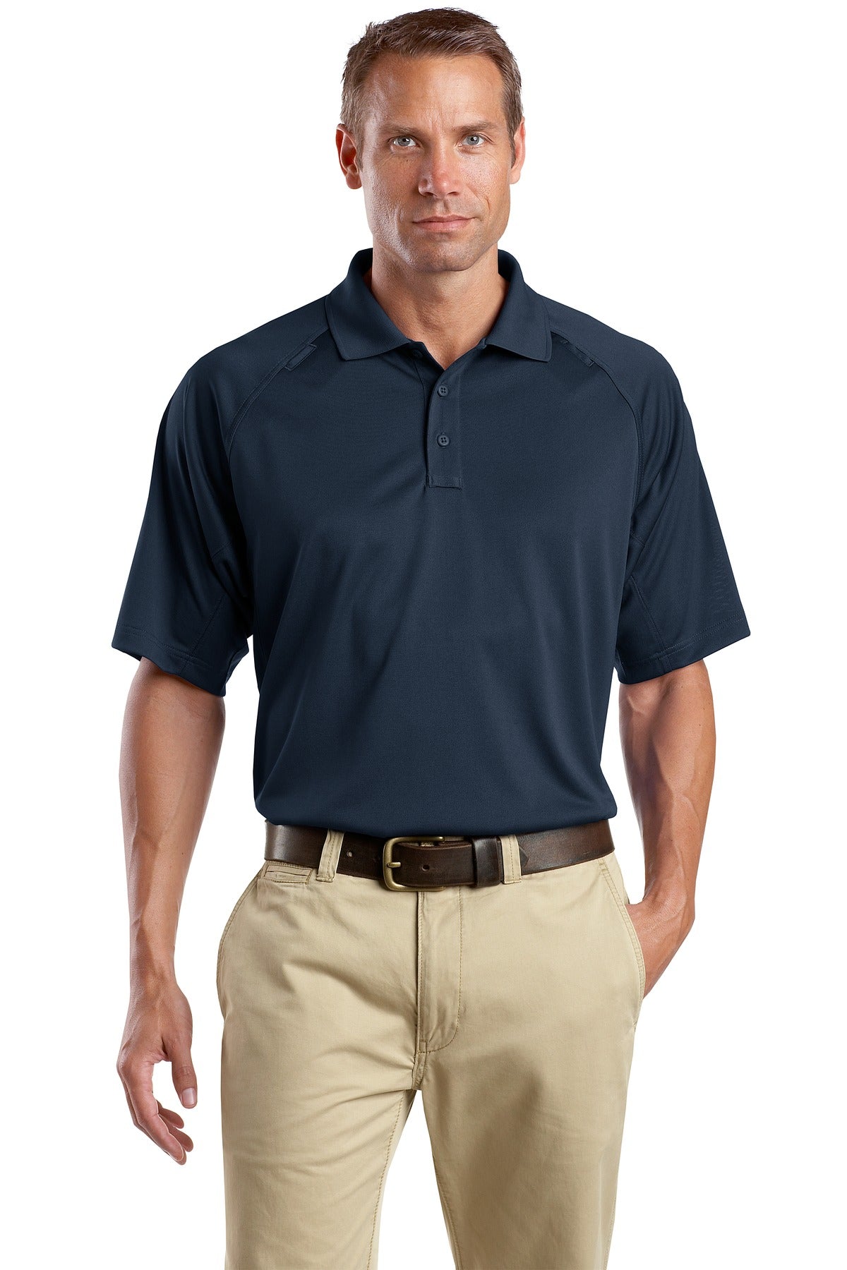 CornerStone - Select Snag-Proof Tactical Polo. CS410 Dark Navy