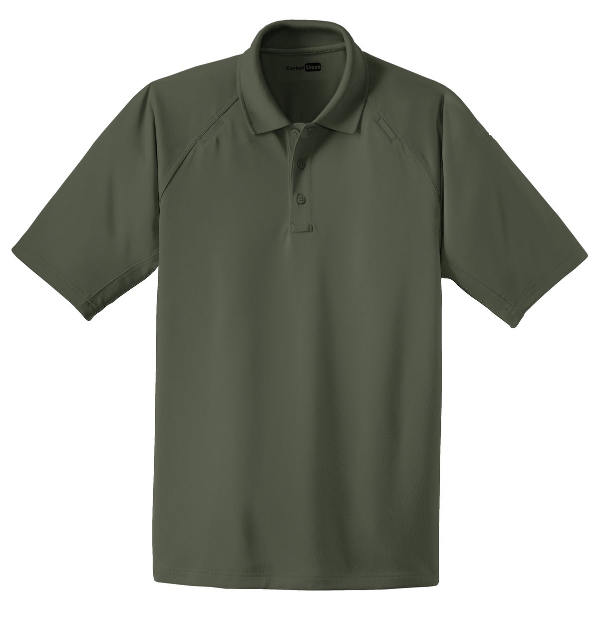 CornerStone - Select Snag-Proof Tactical Polo. CS410 Tactical Green