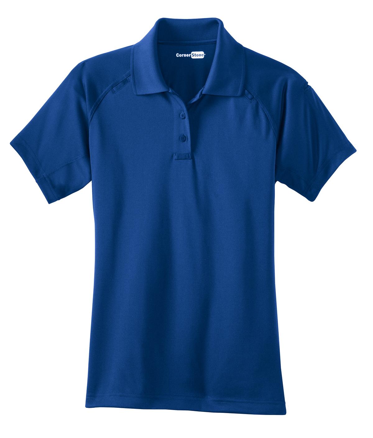 Custom Embroidered CornerStone Polos/Knits in Royal