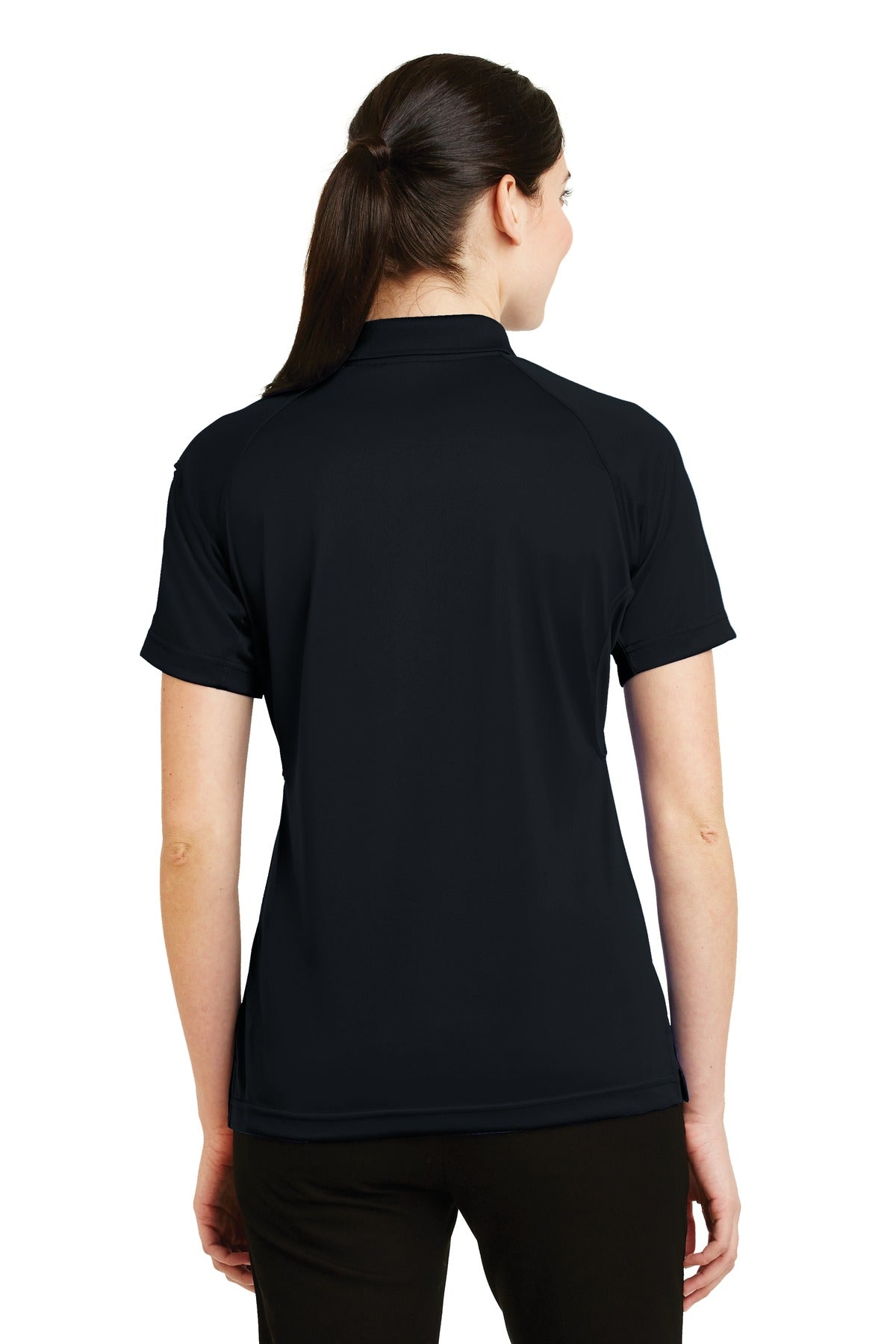 Custom Embroidered CornerStone Women's Select Snag-Proof Tactical Polo. CS411,Dark Navy
