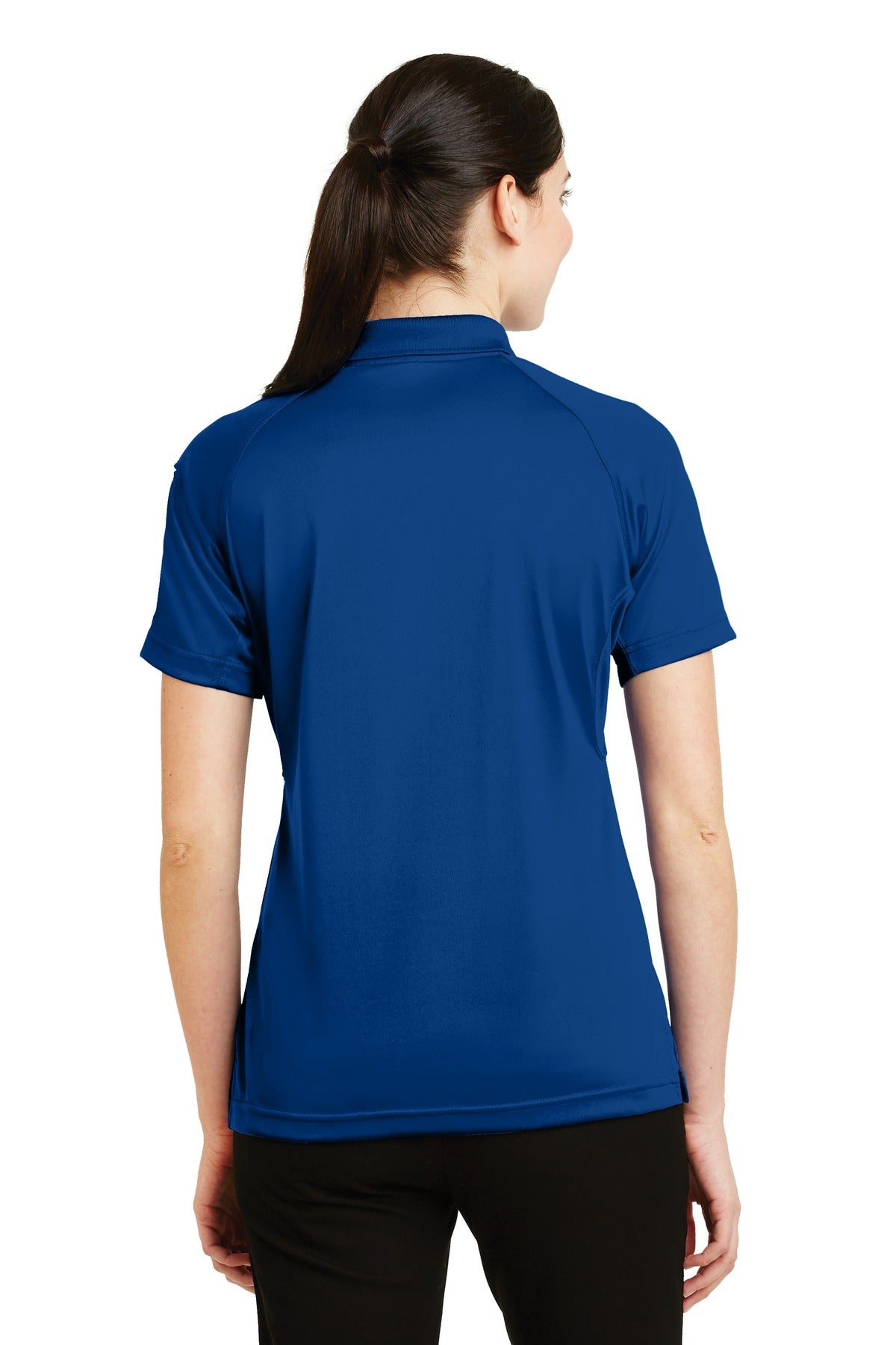 Custom Embroidered CornerStone Women's Select Snag-Proof Tactical Polo. CS411,Royal