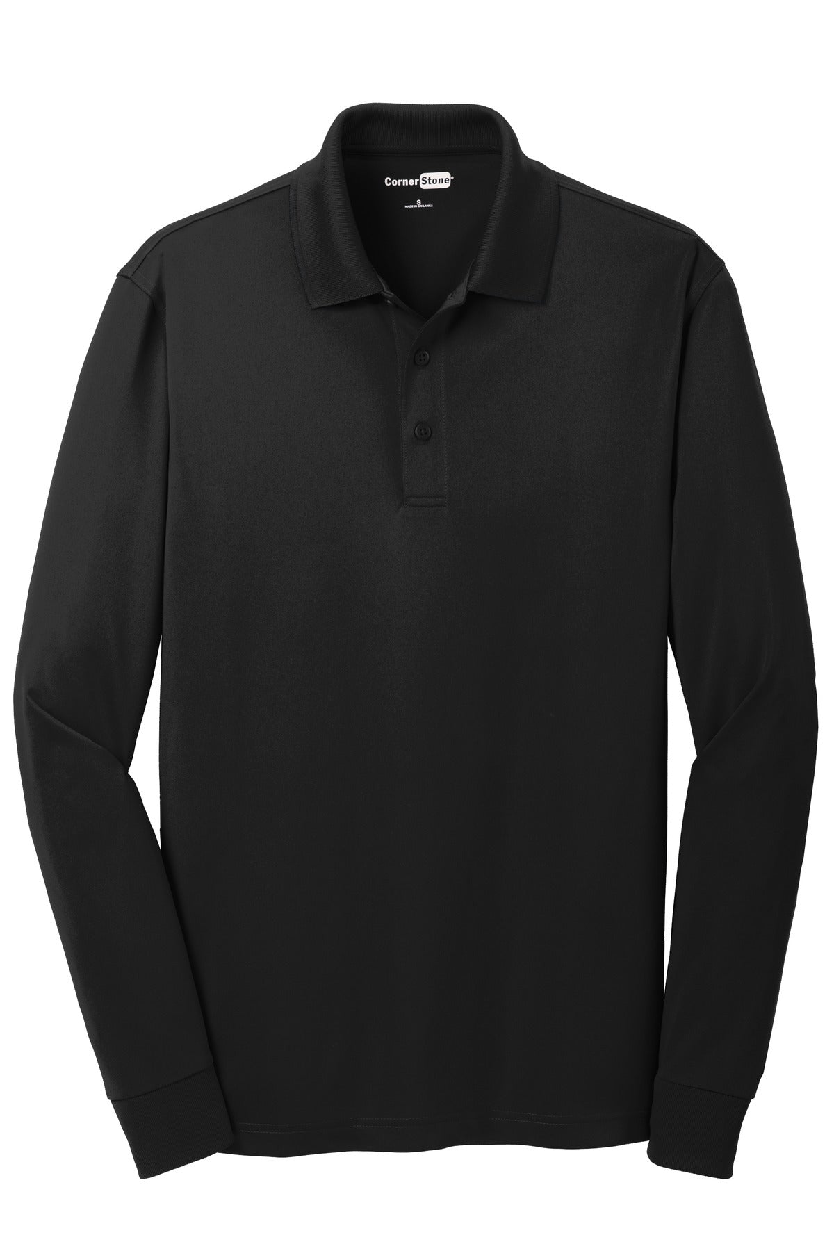 Custom Embroidered CornerStone Polos/Knits in Black