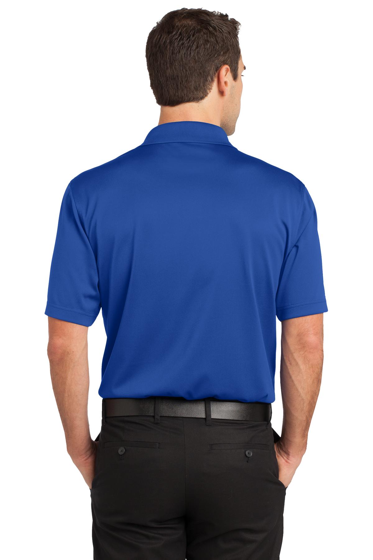 Custom Embroidered CornerStone Select Snag-Proof Pocket Polo. CS412P,Royal