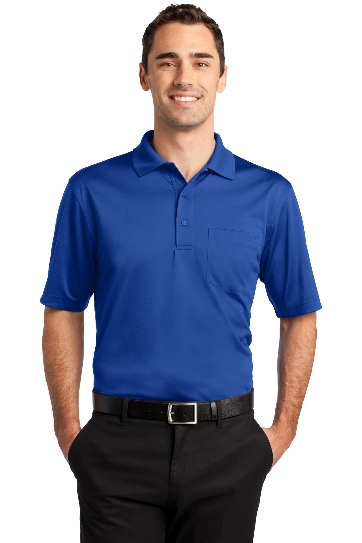 Custom Embroidered CornerStone Polos/Knits in Royal