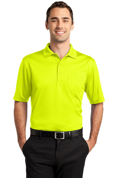 Custom Embroidered CornerStone Polos/Knits in Safety Yellow