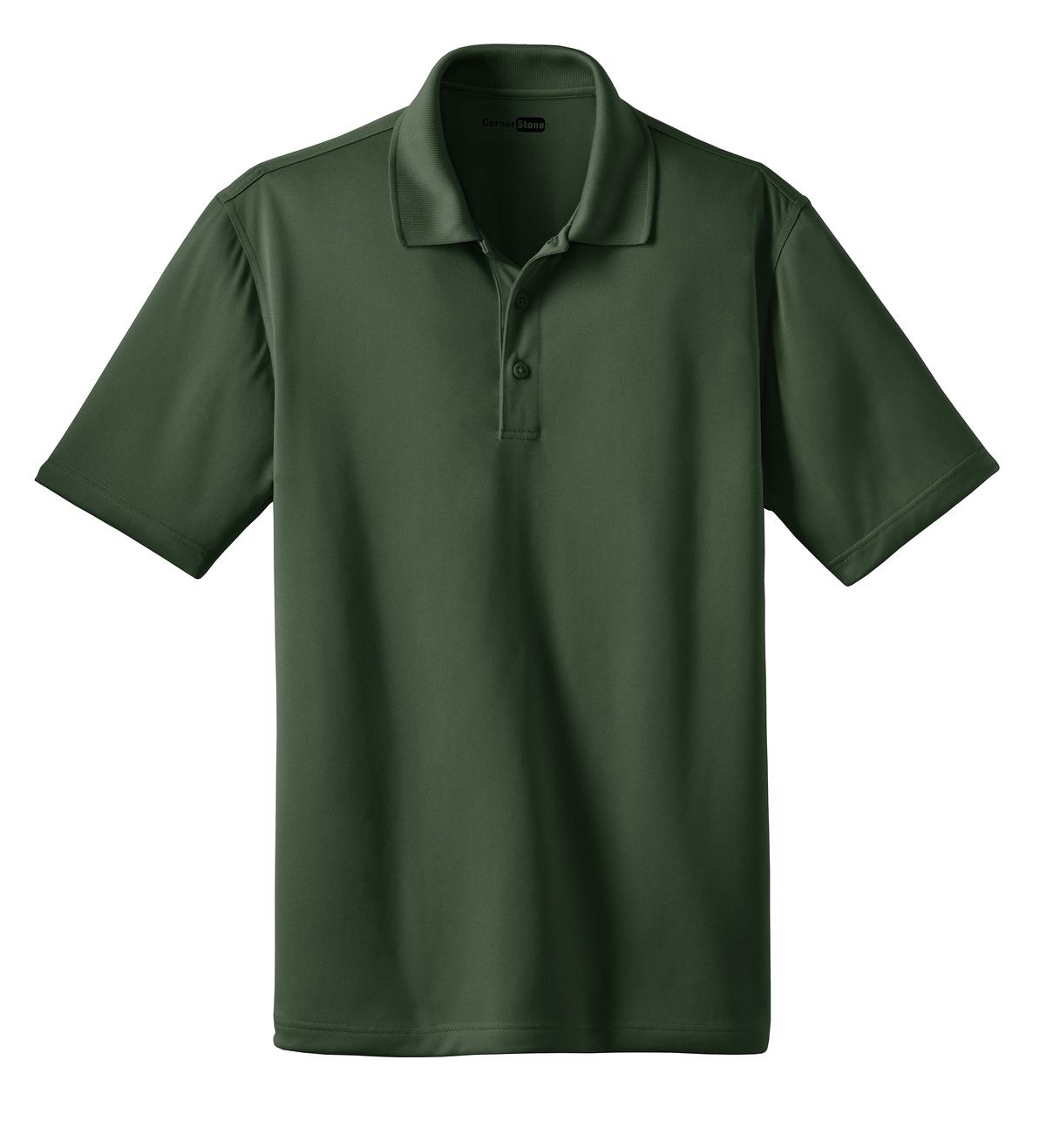 Custom Embroidered CornerStone Polos/Knits in Dark Green