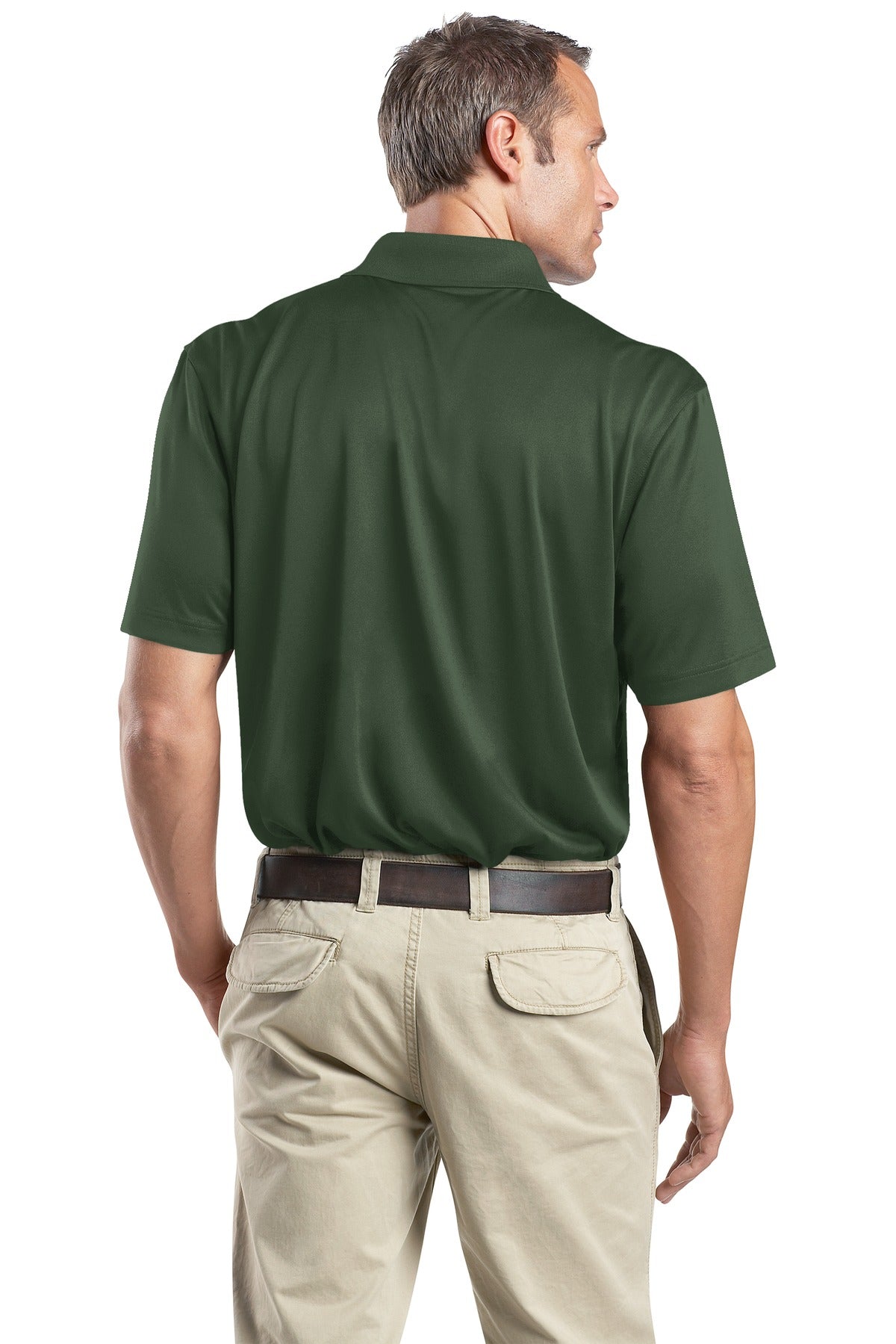 Custom Embroidered CornerStone - Select Snag-Proof Polo. CS412,Dark Green