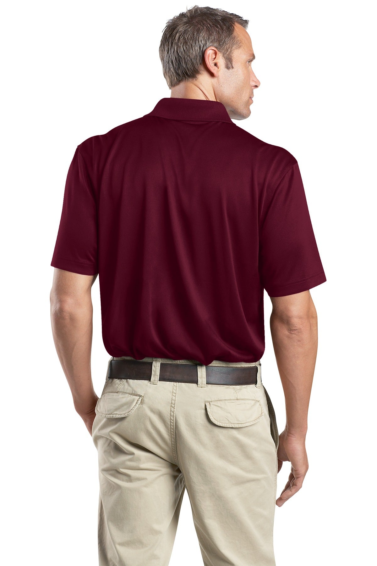 Custom Embroidered CornerStone Polos/Knits in Maroon