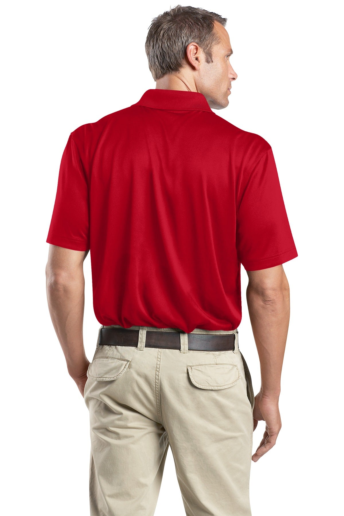 Custom Embroidered CornerStone - Select Snag-Proof Polo. CS412,Red