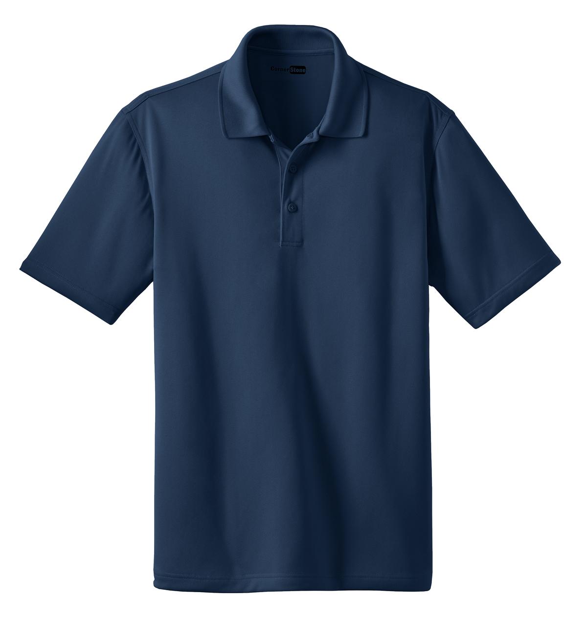 Custom Embroidered CornerStone Polos/Knits in Regatta Blue