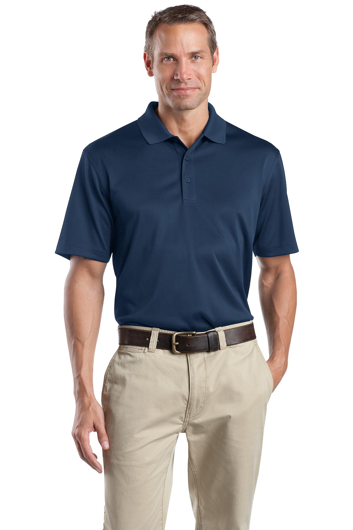 Custom Embroidered CornerStone Polos/Knits in Regatta Blue