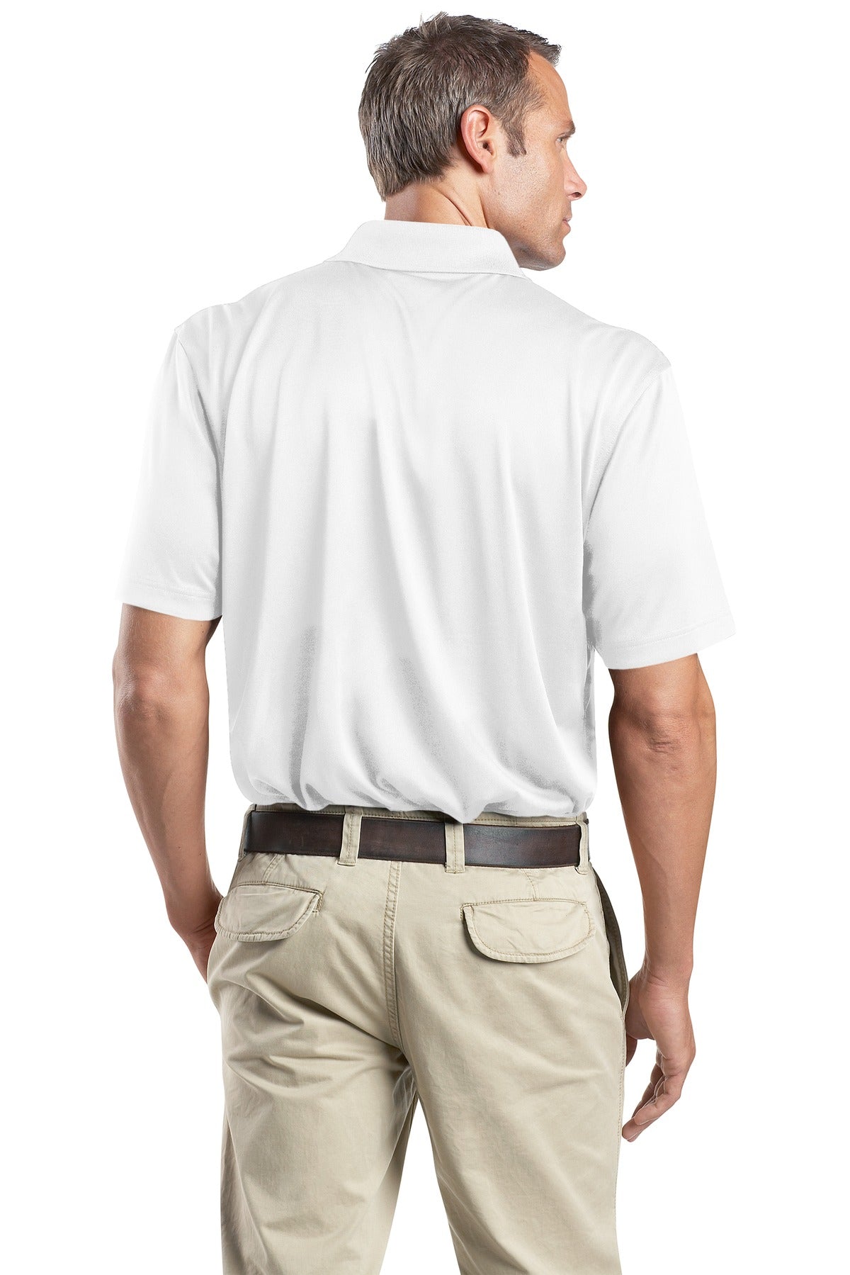 Custom Embroidered CornerStone - Select Snag-Proof Polo. CS412,White