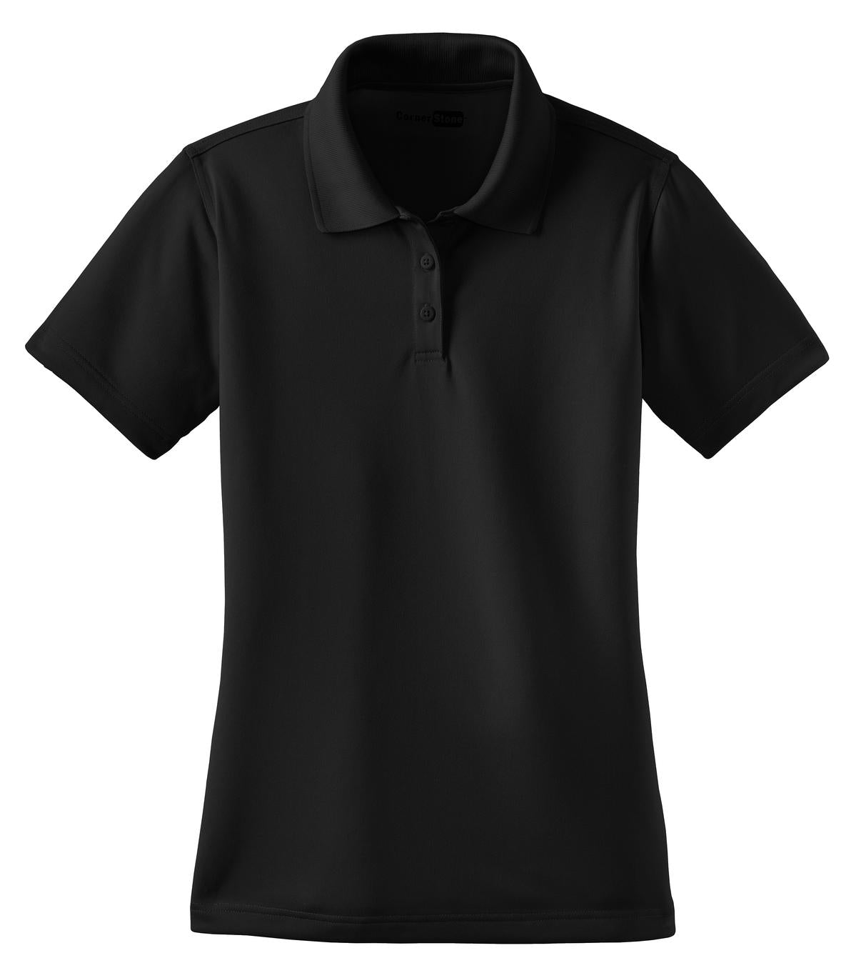 Custom Embroidered CornerStone Polos/Knits in Black