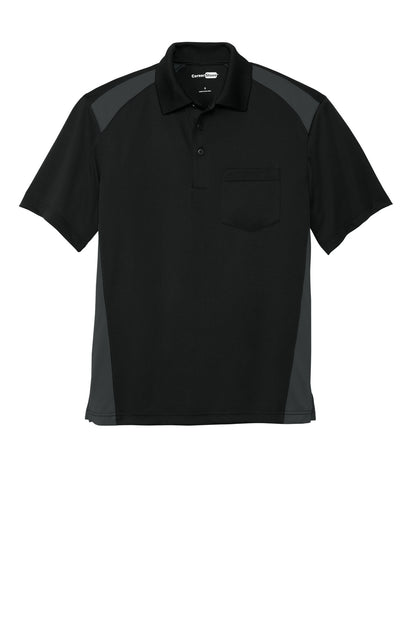 Custom Embroidered CornerStone Polos/Knits in Black/ Charcoal
