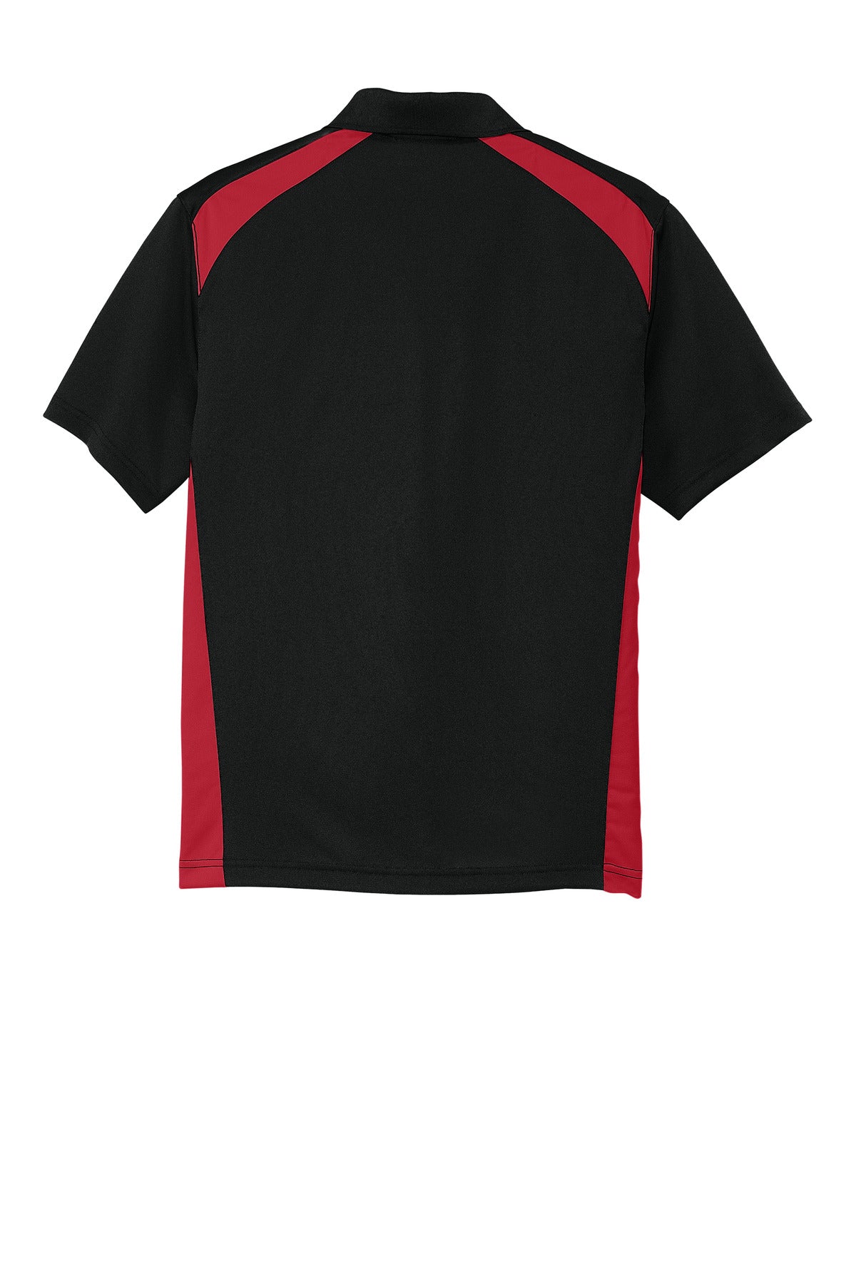 Custom Embroidered CornerStone Polos/Knits in Black/ Red