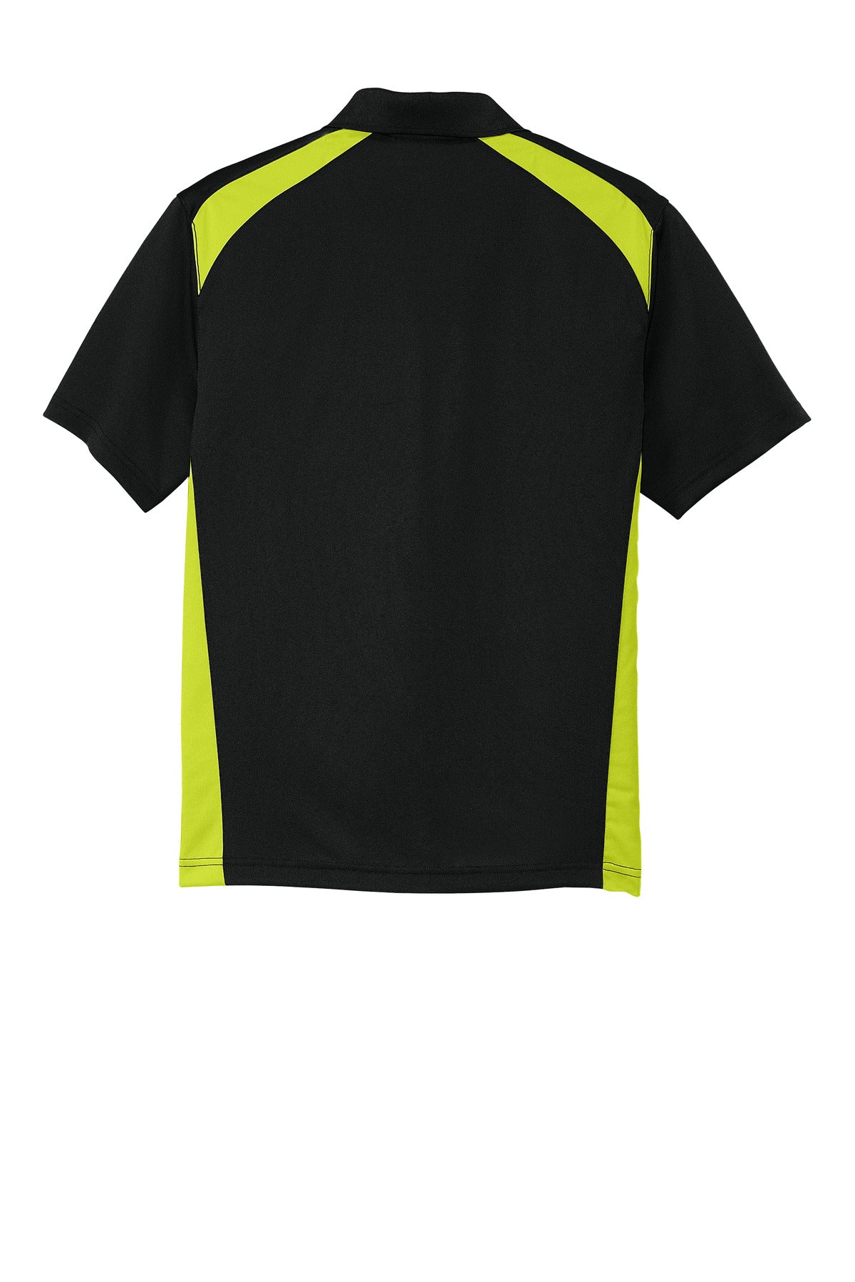 Custom Embroidered CornerStone Polos/Knits in Black/ Shock Green