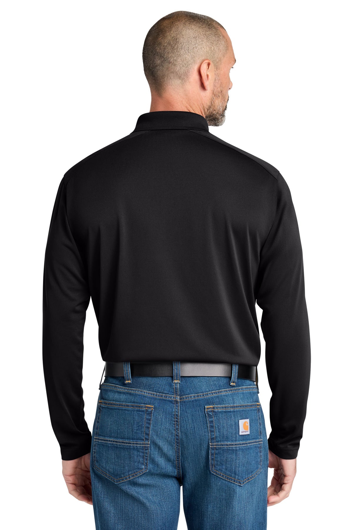 Custom Embroidered CornerStone Polos/Knits in Black