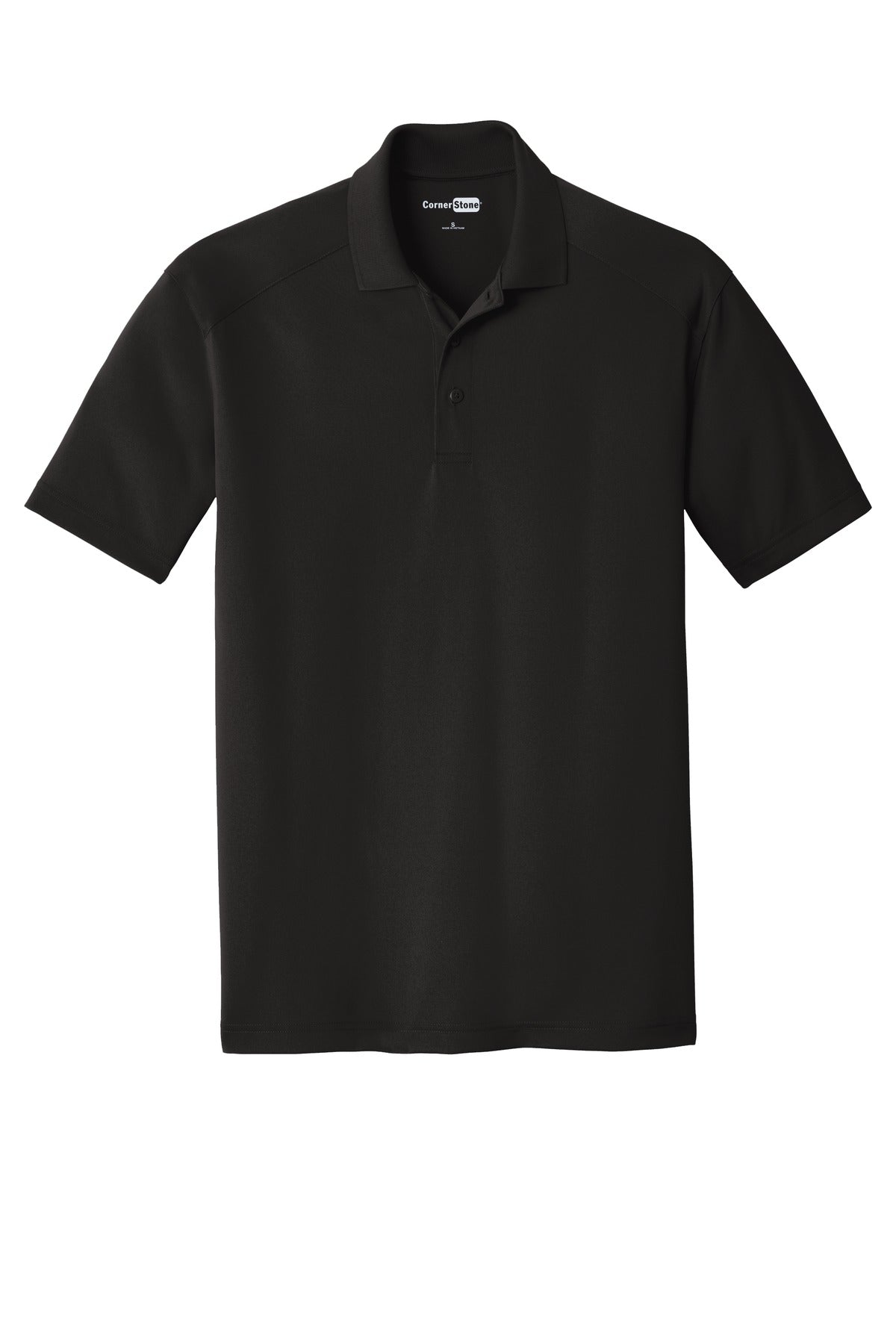 Custom Embroidered CornerStone Polos/Knits in Black