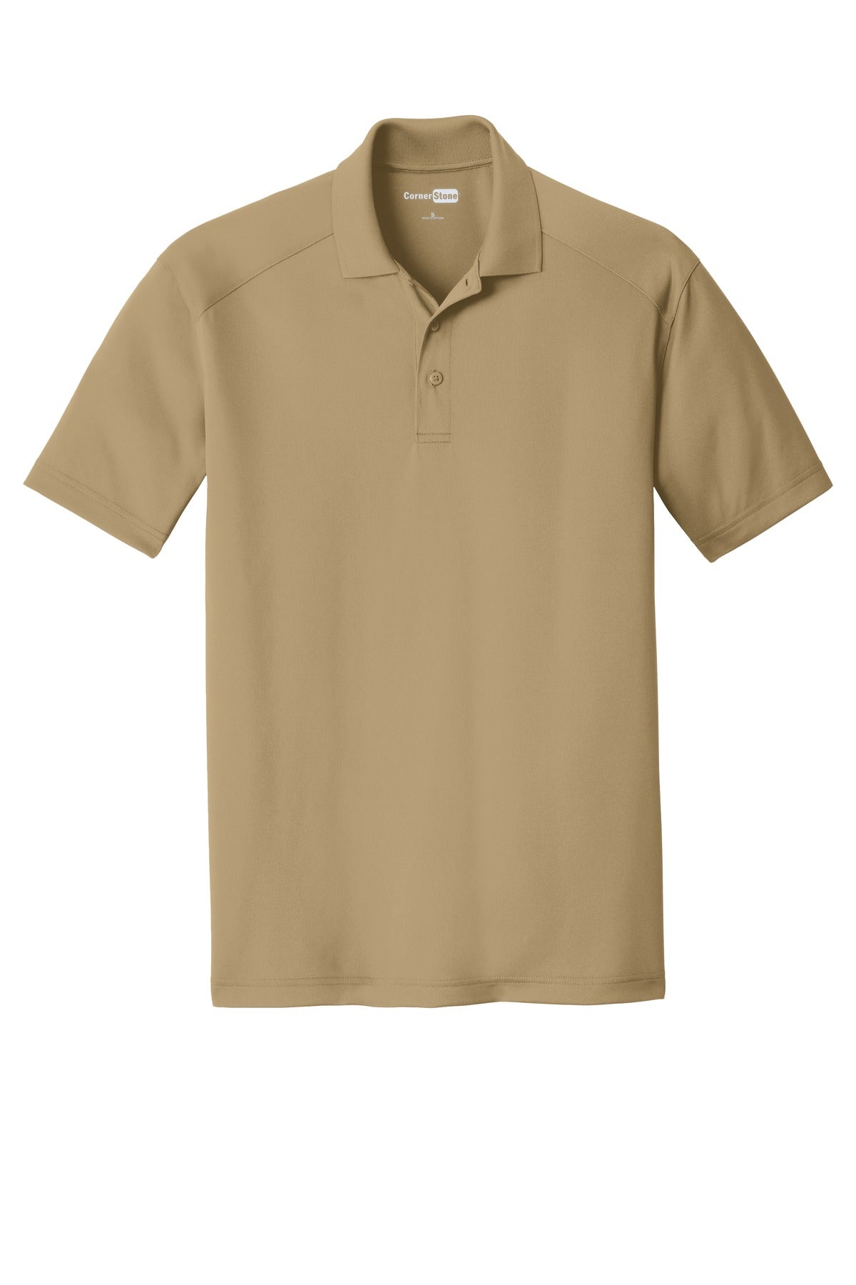 Custom Embroidered CornerStone Polos/Knits in Tan