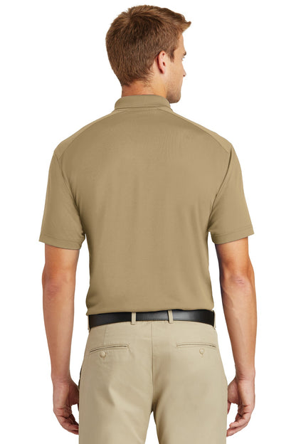 Custom Embroidered CornerStone Select Lightweight Snag-Proof Polo. CS418,Tan