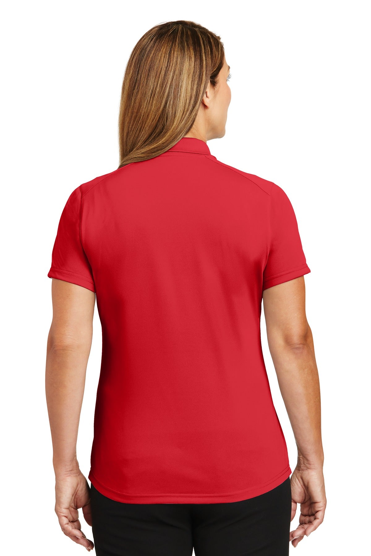 Custom Embroidered CornerStone Women's Select Lightweight Snag-Proof Polo. CS419,Red