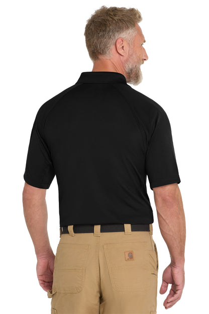 Custom Embroidered CornerStone Polos/Knits in Black