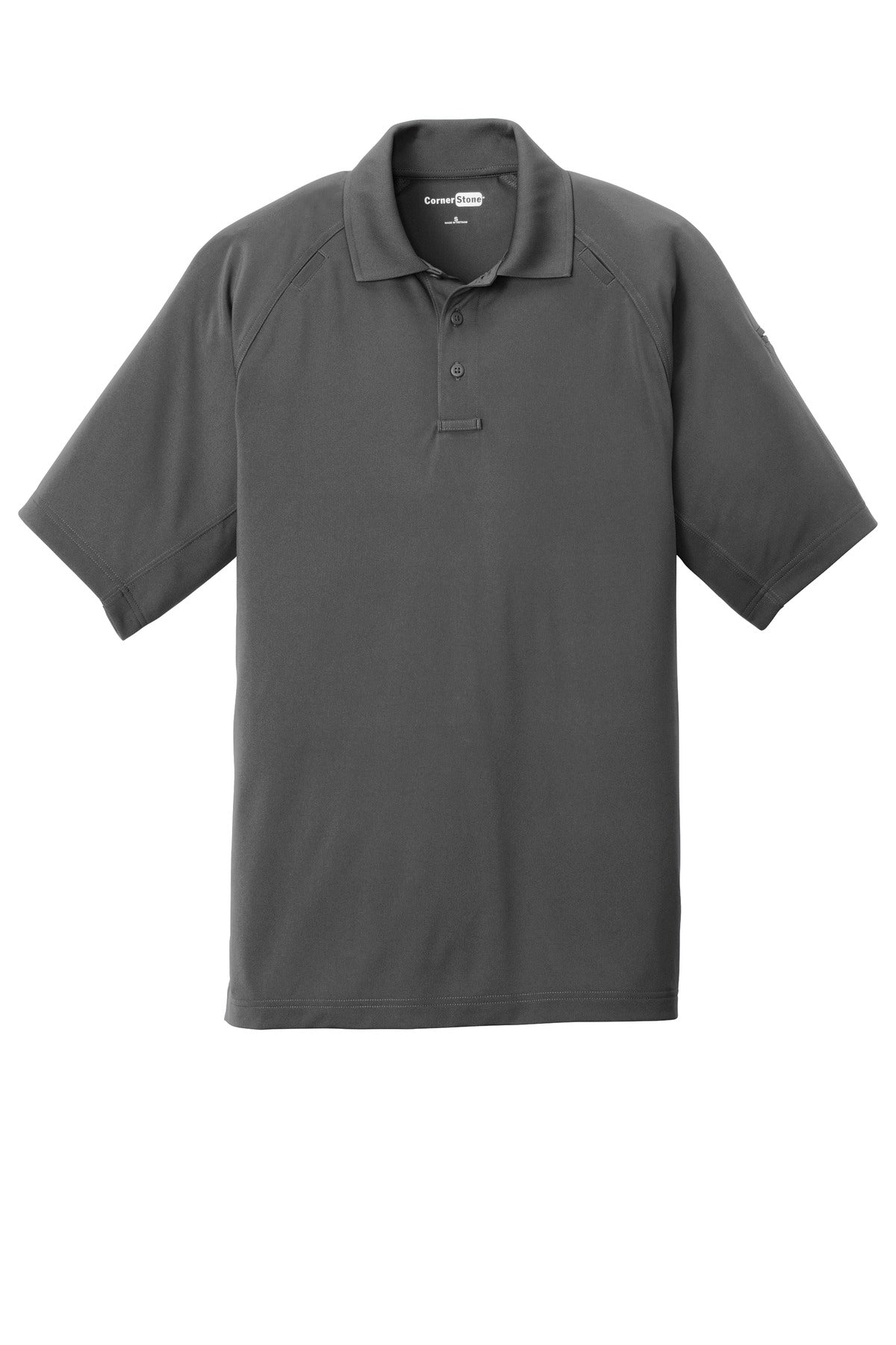 Custom Embroidered CornerStone Polos/Knits in Charcoal