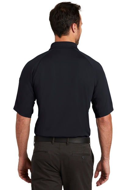 Custom Embroidered CornerStone  Select Lightweight Snag-Proof Tactical Polo. CS420,Dark Navy