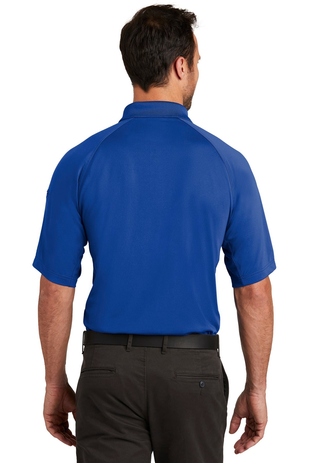 Custom Embroidered CornerStone  Select Lightweight Snag-Proof Tactical Polo. CS420,Royal