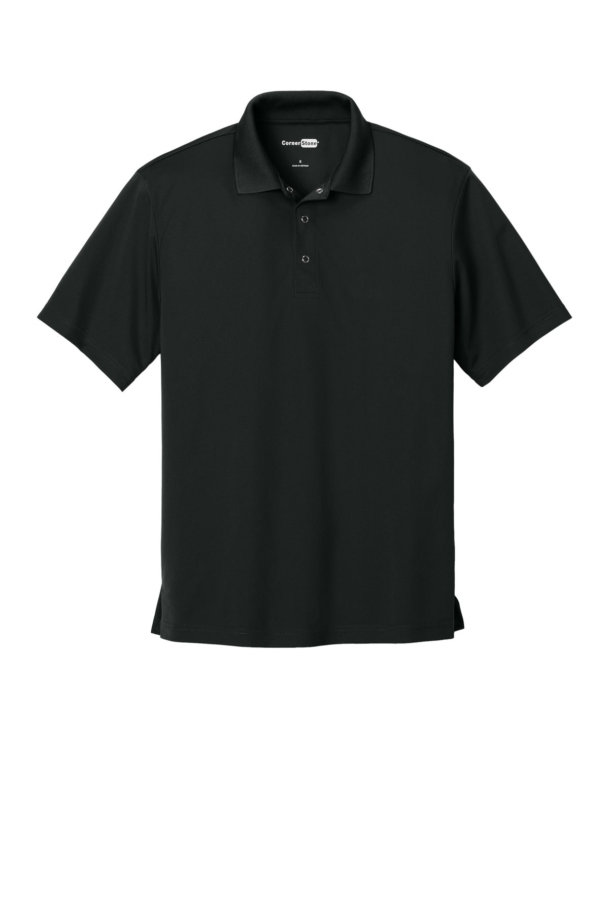 Custom Embroidered CornerStone Polos/Knits in Black