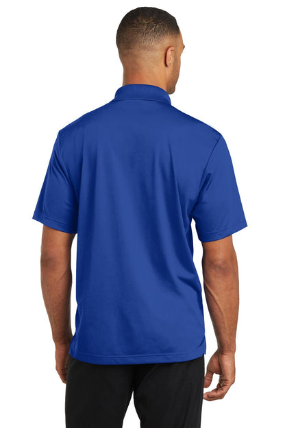 Custom Embroidered CornerStone Micropique Gripper Polo. CS421,True Royal