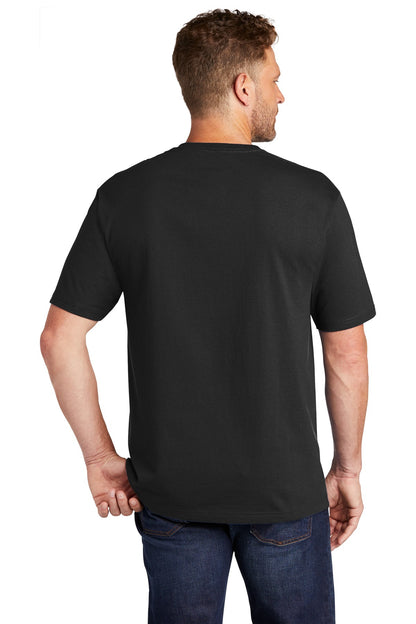 Custom Embroidered CornerStone  Workwear Pocket Tee CS430,Black