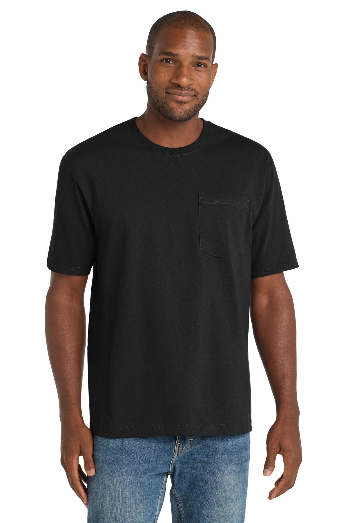 Custom Embroidered CornerStone Polos/Knits in Black