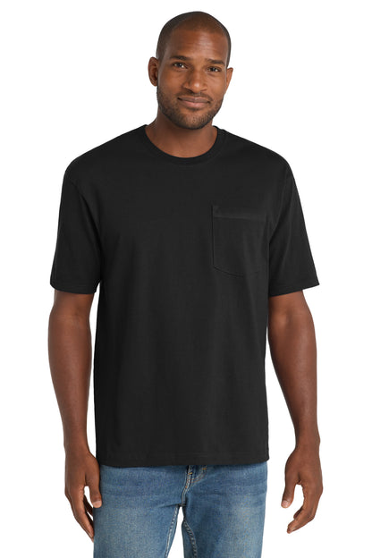 Custom Embroidered CornerStone Polos/Knits in Black