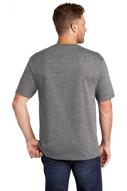 Custom Embroidered CornerStone  Workwear Pocket Tee CS430,Heathered Charcoal
