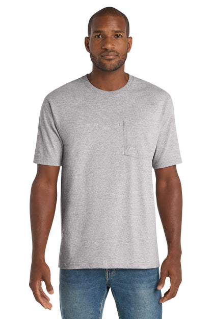 Custom Embroidered CornerStone Polos/Knits in Heather Grey